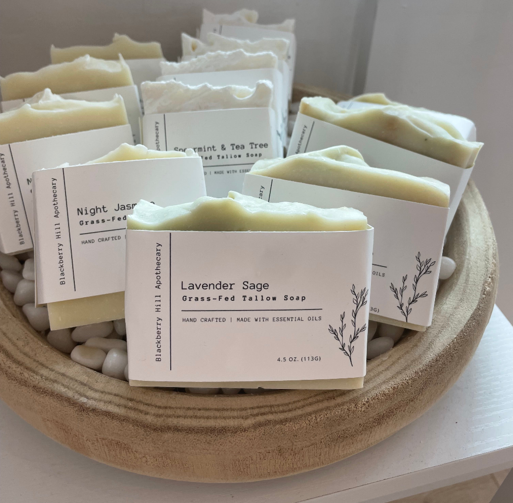 Grass-Fed Tallow Soap: Sunlit Sanctuary