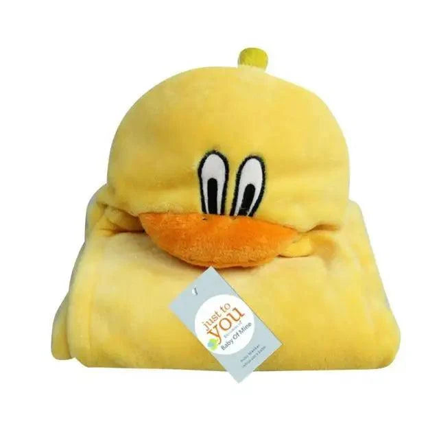 Cartoon Animal Hooded Baby Bath Towel - Multiple Designs