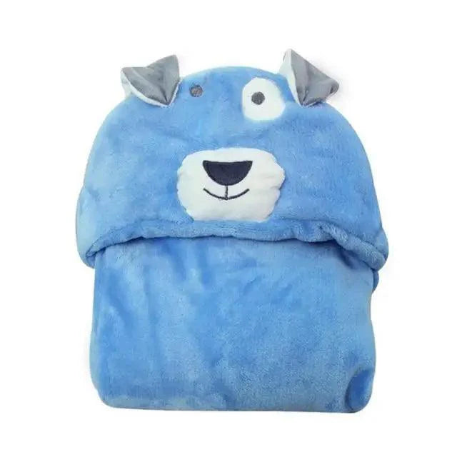 Cartoon Animal Hooded Baby Bath Towel - Multiple Designs