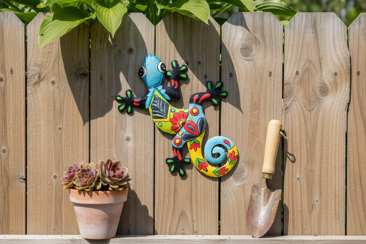 Blue Gecko - Fence