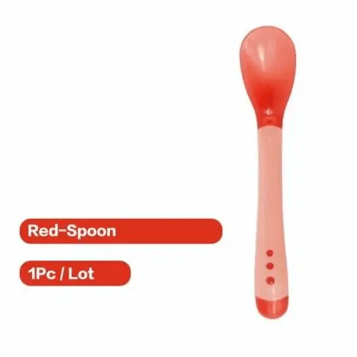 Baby Eco Suction Cup Food Bowl with Lid & Temperature Sensing Spoon - Assortment