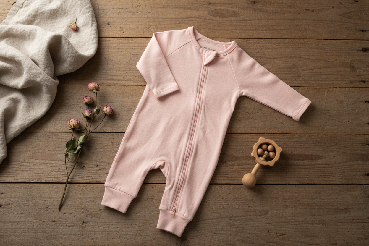 Cozy Pink Sleeper – Earthy Cover