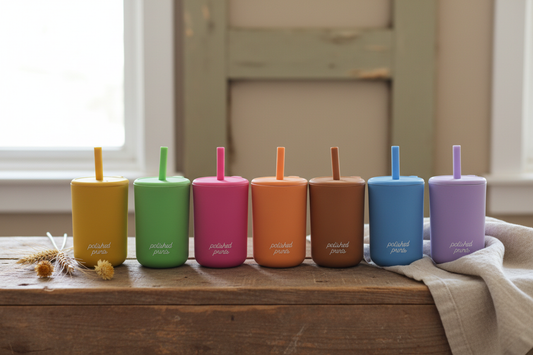 Mini Silicone Cups – Colorful Row Earthy Cover