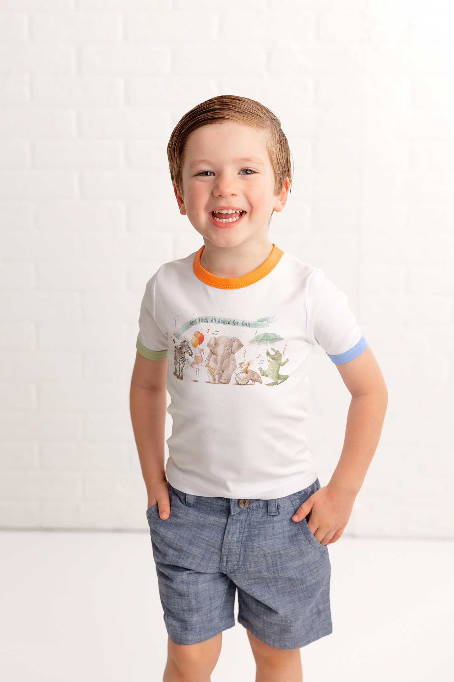 "And They All Asked for You" Organic Cotton Kids T-Shirt
