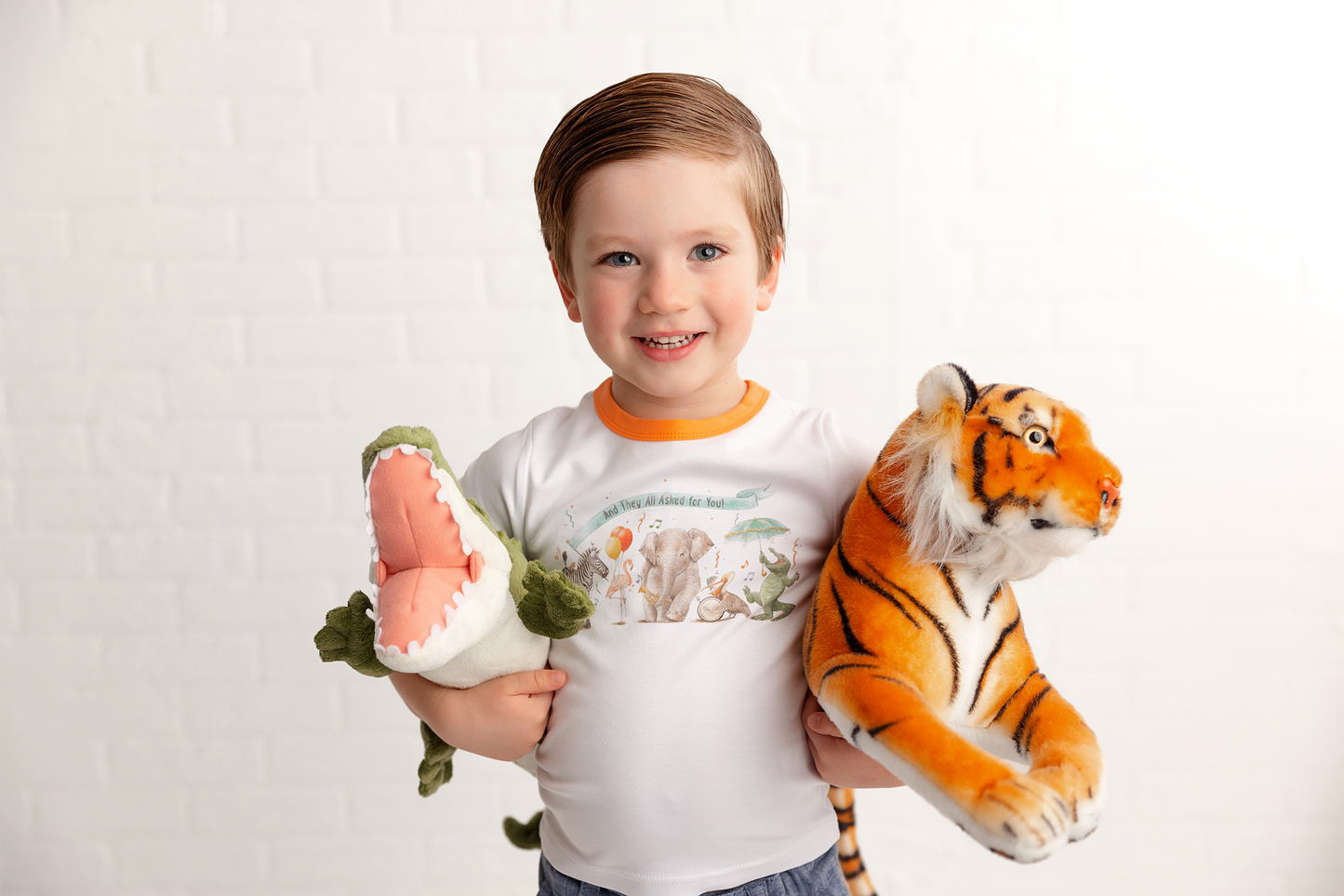 "And They All Asked for You" Organic Cotton Kids T-Shirt