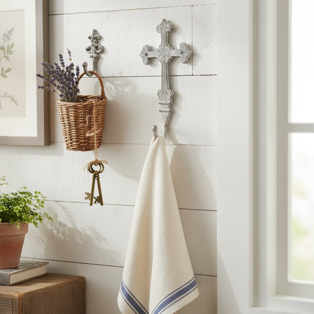 Ornate Cross Hook - Multi-Purpose Use