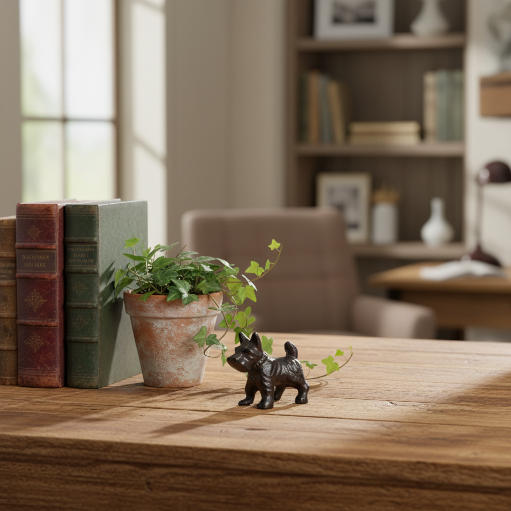 Schnauzer Statue Lifestyle - Correct Scale