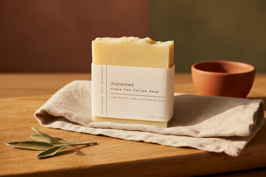 Sunlit Sanctuary Tallow Soap - Earthy Lifestyle