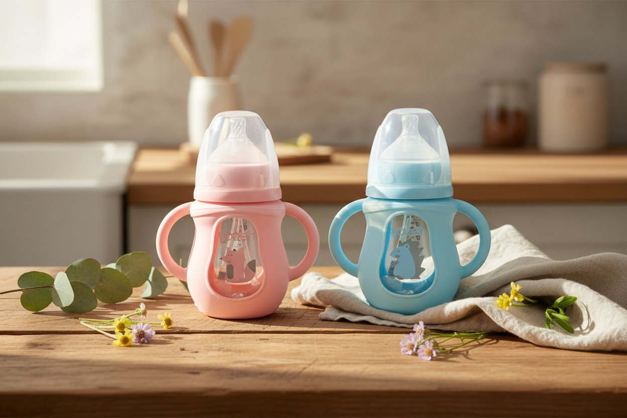 Tempered Glass Baby Bottle – Countertop Cover